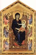 Duccio di Buoninsegna Madonna and Child Enthroned with Six Angels China oil painting reproduction